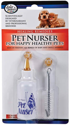 Four Paws Pet Nursing Kit - Bottle and Brush Nurse Kit 2oz
