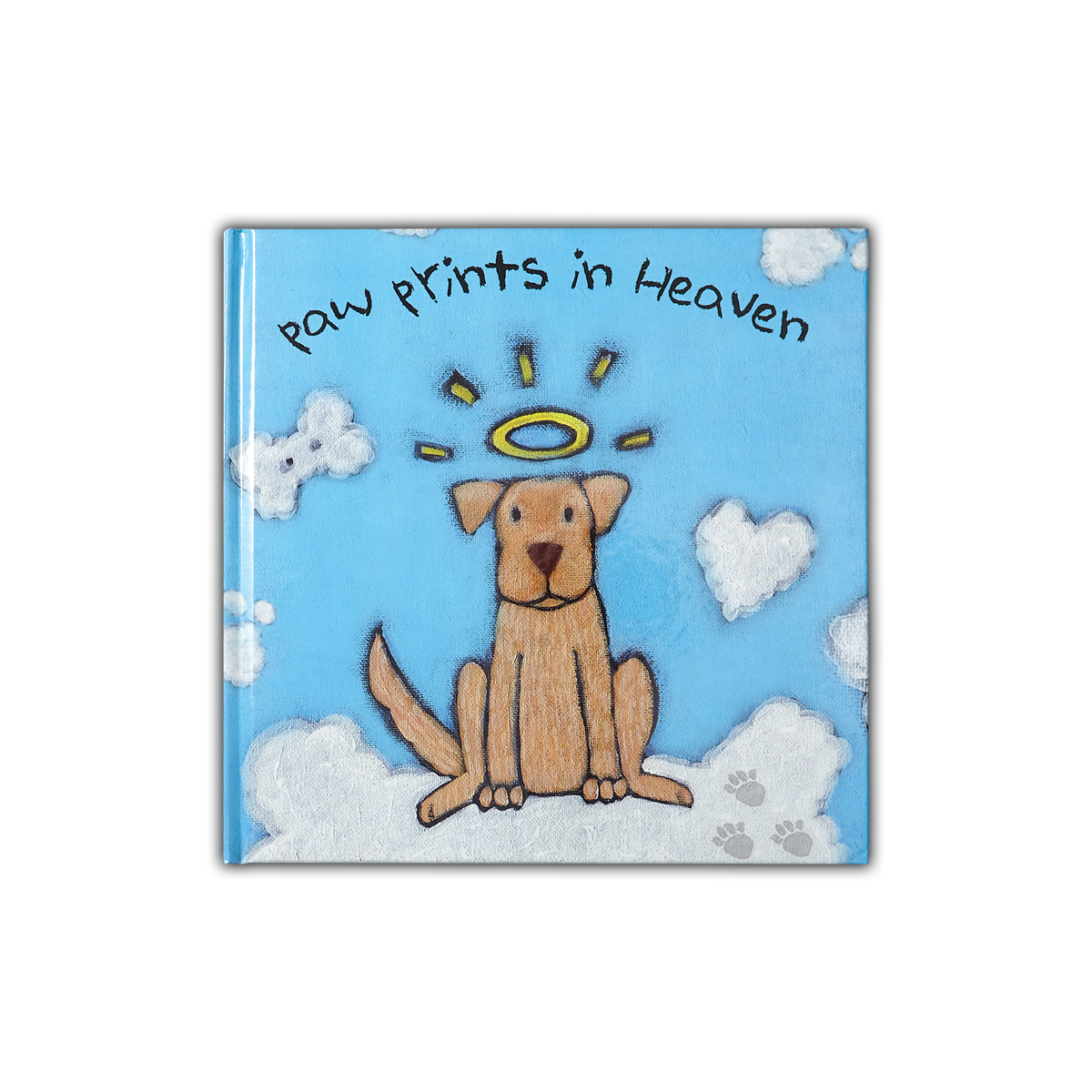 🌈Paw Prints In Heaven Sympathy Book