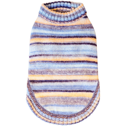 🌈🐾 Cozy Soft Gradient Yarn Crew Neck Sweater