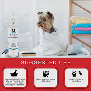 Deep Cleaning Paw Spray
