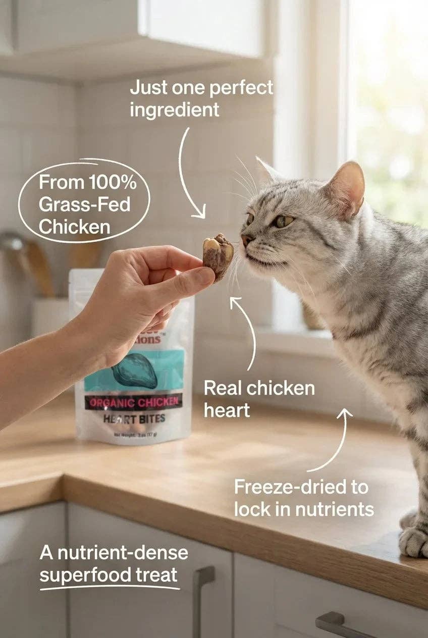 Chicken Heart – Freeze-Dried Treats