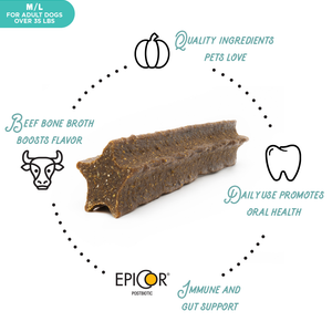 Dental+®, Beef/Gut Support Medium/Large