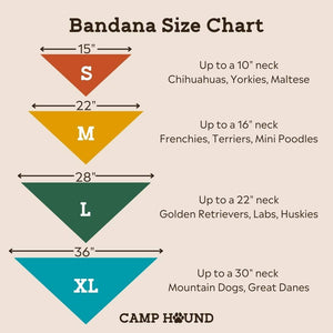 Upcycled Dog Bandana #2 | Eco-friendly Pet Scarf