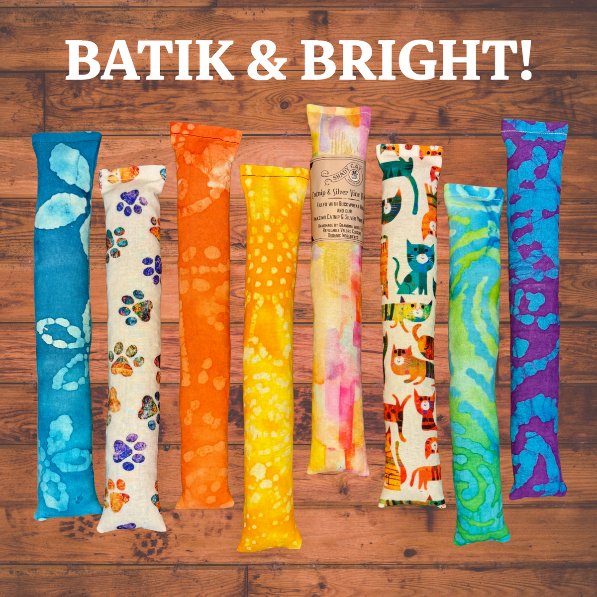 Catnip Silver Vine Kicker Cat Toy | TONS of NEW PATTERNS!!