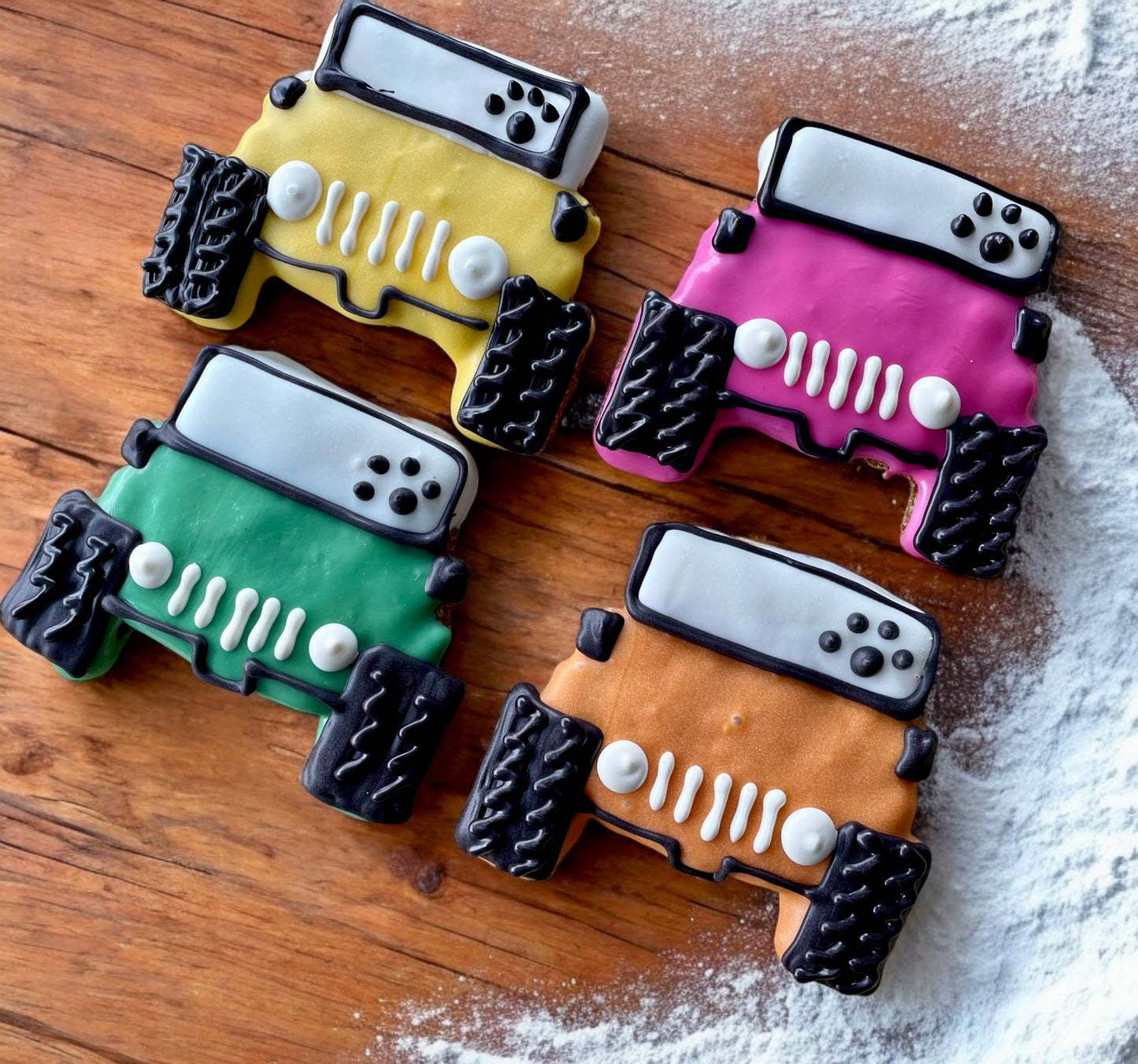🚙🌴 Jeep Life Dog Treats | Beachy Gourmet Peanut Butter Biscuits 🐾