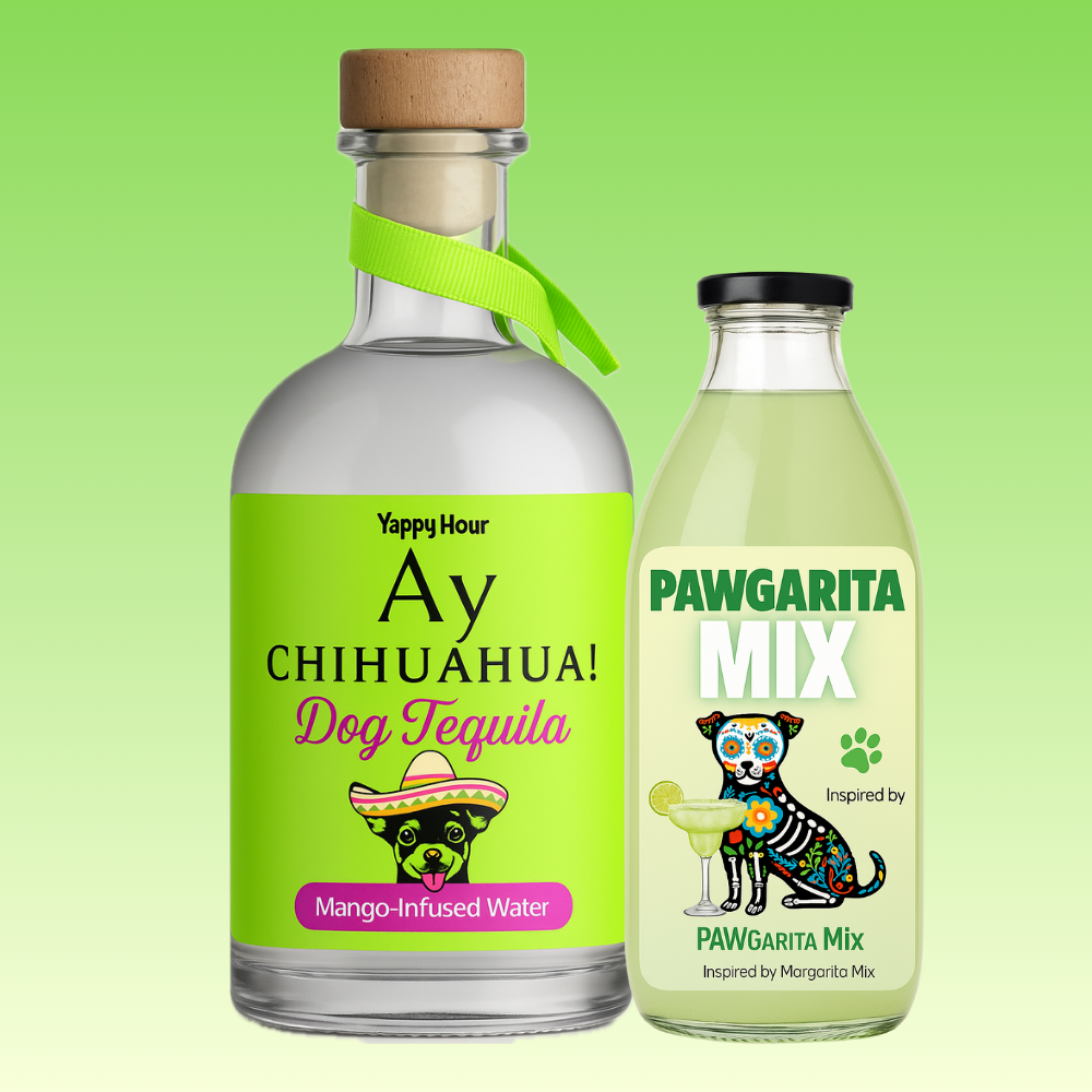 🍹🐾 Yappy Hour™ Original Dog Margarita Kit 🌵🐶
