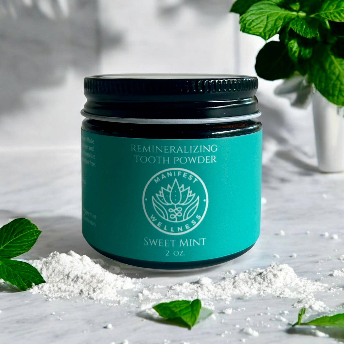 🌿🦷 Sweet Mint Remineralizing Tooth Powder
