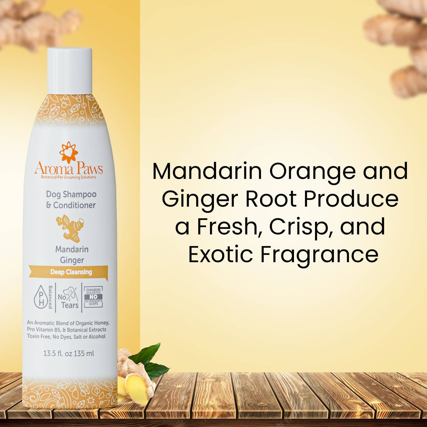 13.5 Oz. Shampoo Mandarin Ginger