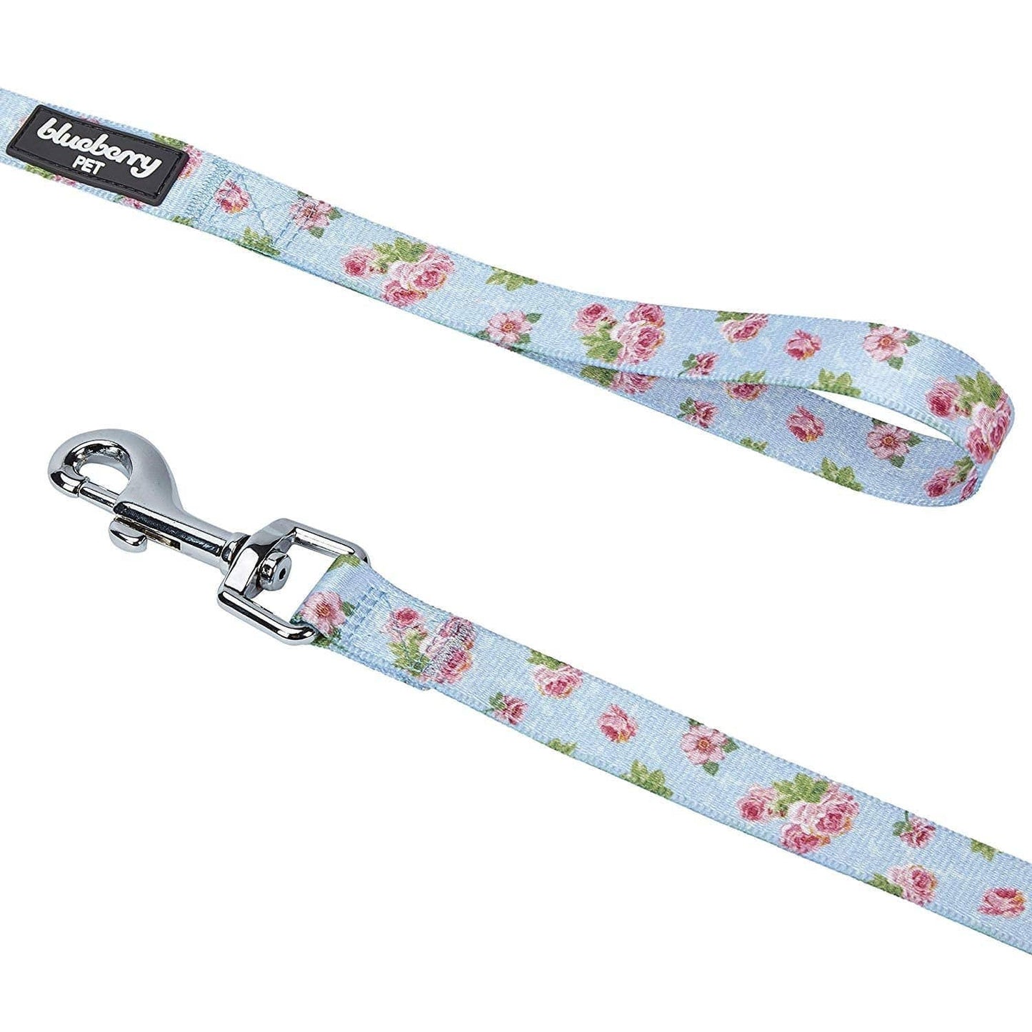 🌹 Floral Rose Dog Leash – Stylish, Durable & Versatile