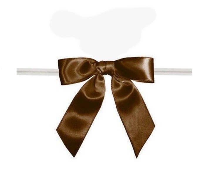 Mini Satin Twist Tie Bows