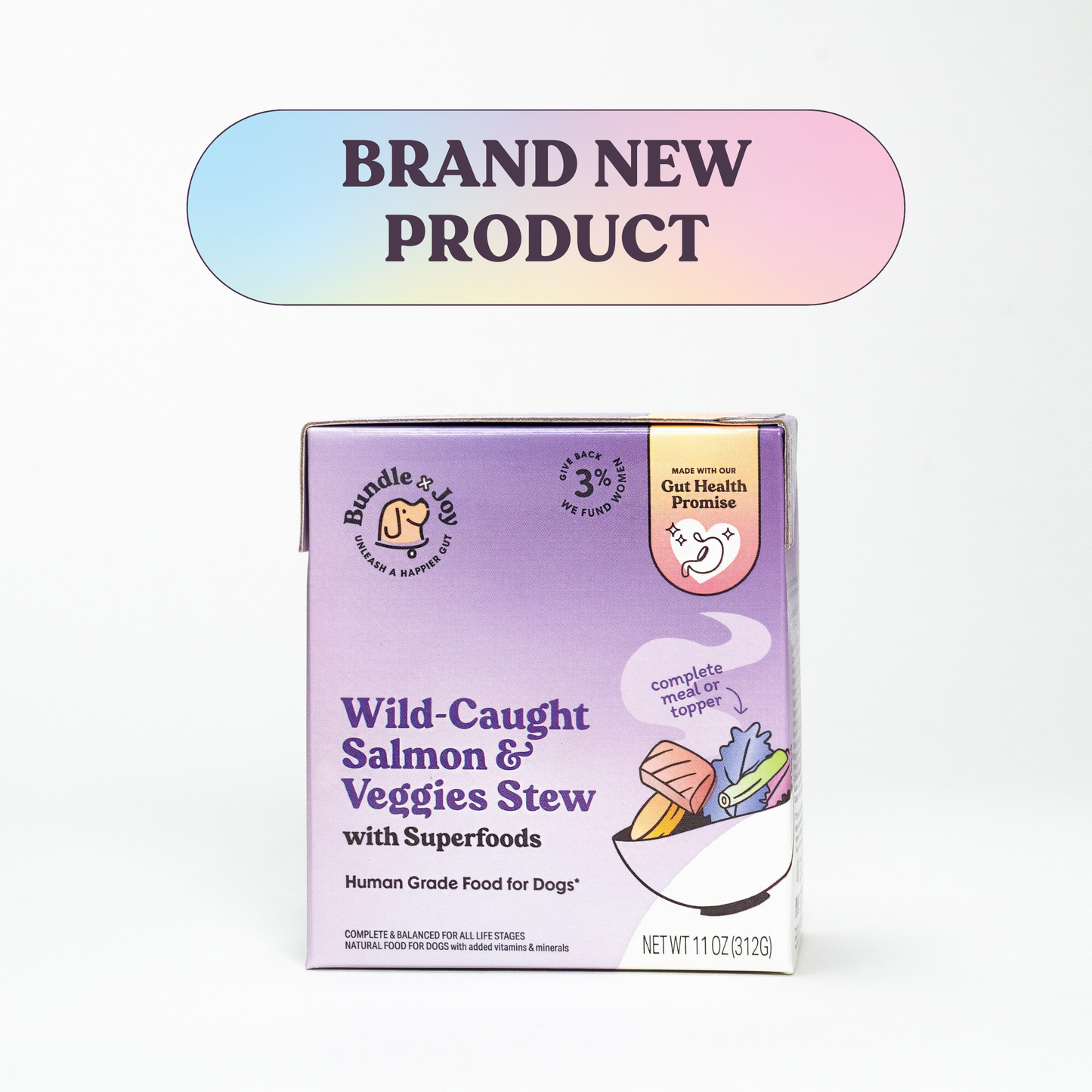 Wild-Caught Salmon & Veggies Superfood Stew 11 oz