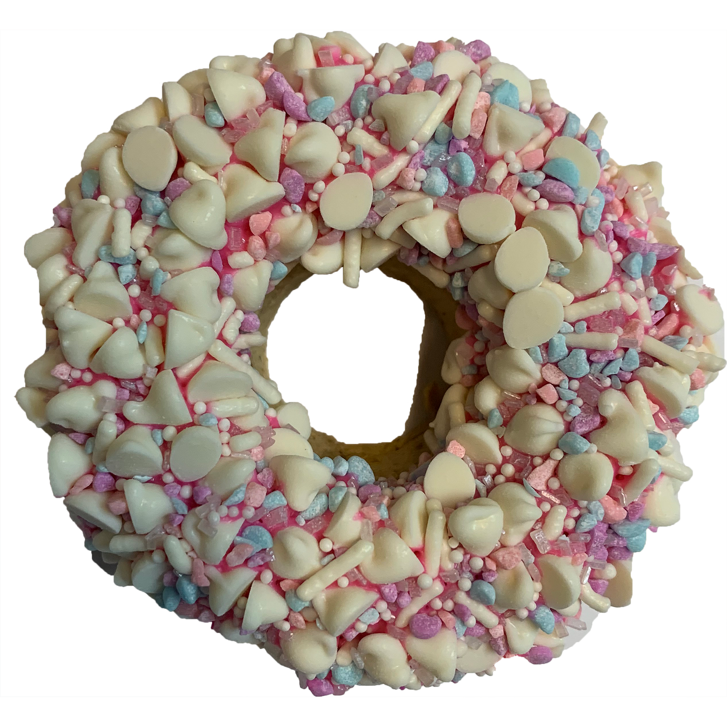 🍭 Cotton Candy Gourmet Doggie Donut 🍩 | Sweet Treat for Dogs 🐾