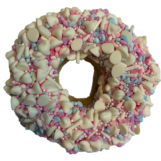 🍭 Cotton Candy Gourmet Doggie Donut 🍩 | Sweet Treat for Dogs 🐾