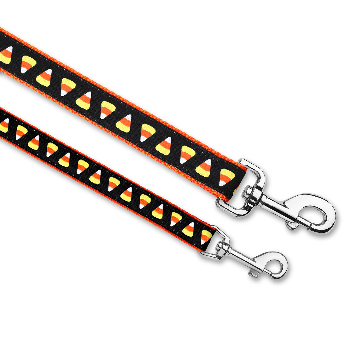 🎃🍬 Candy Corn Halloween Dog Leash