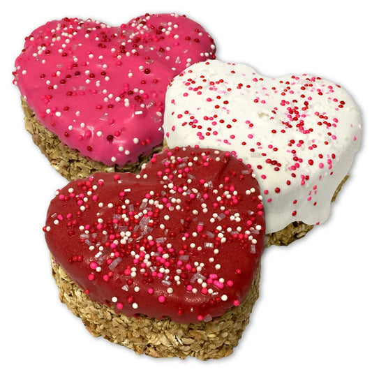 ❤️✨ Valentine’s Day Granola Heart Dog Treat