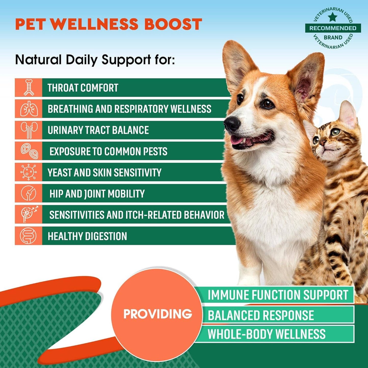 🌿🐾Natural Herbiotic for Cats & Dogs – Cranberry & Herbal Wellness Blend