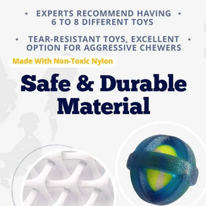 TPR Coated Dog Agility Tennis Ball