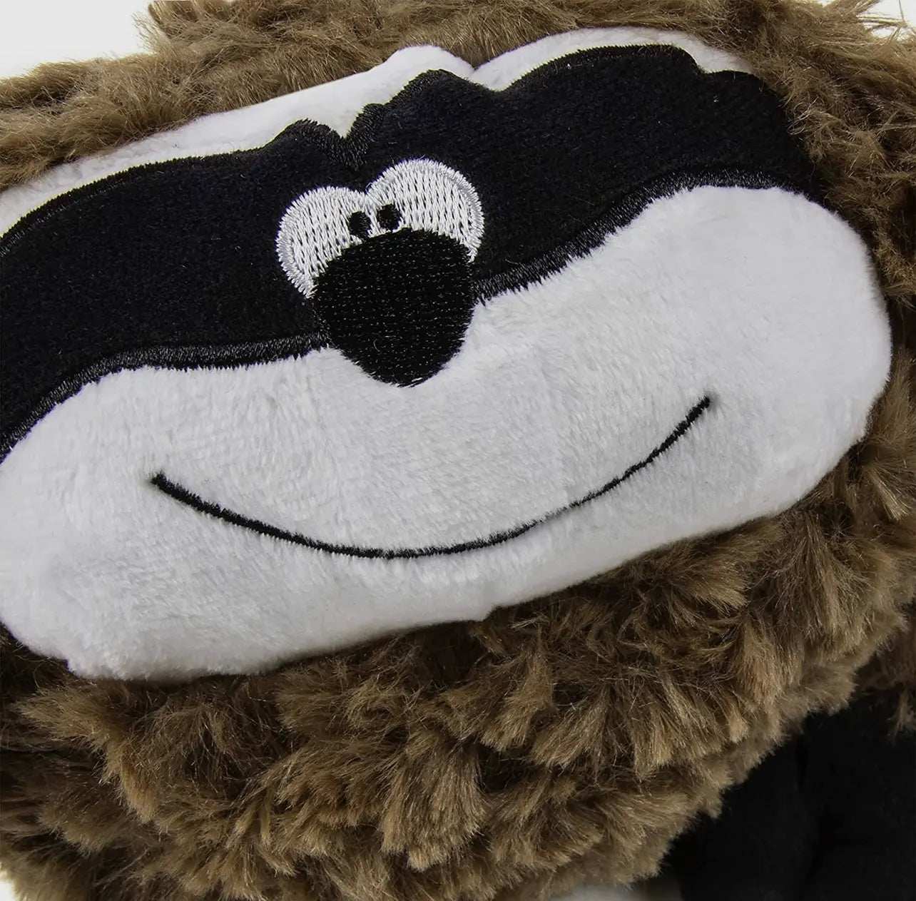 Godog - Playclean Sloth Squeaker Plush Dog Toy