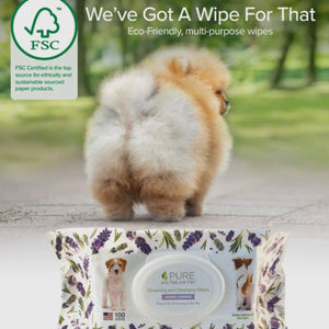 Grooming & Cleansing Wipes For Dogs