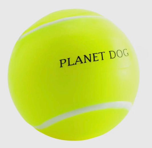 Planet Dog Orbee-Tuff Tennis Ball Dog Chew Toy Yellow