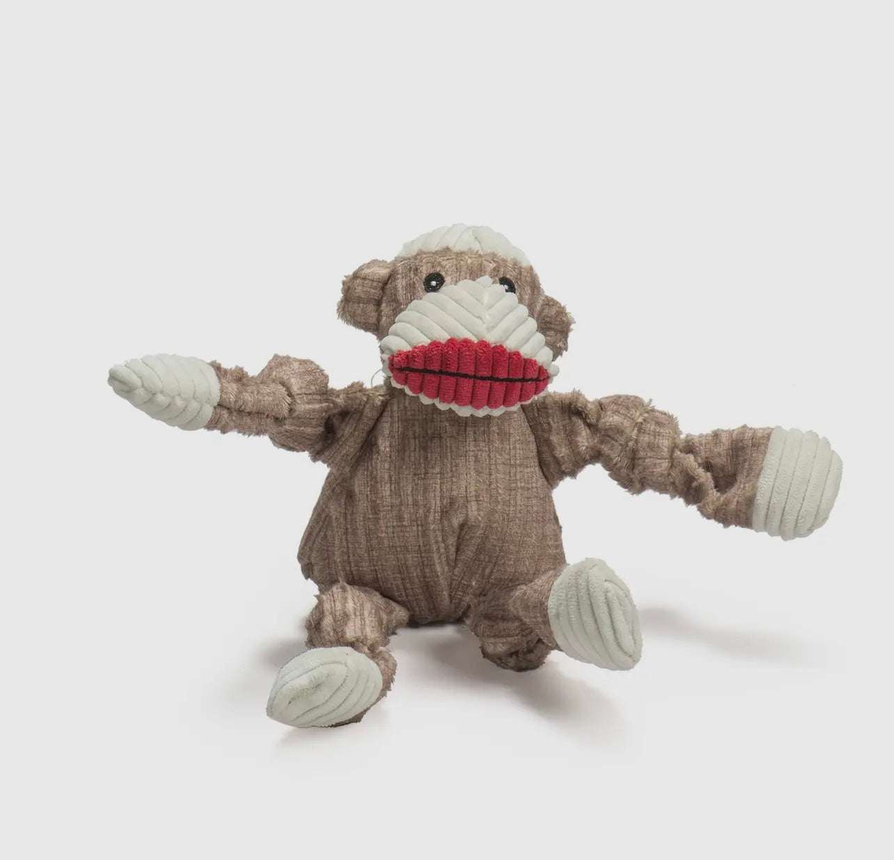 Stuey Sock Monkey Knottie® Plush Dog Toy