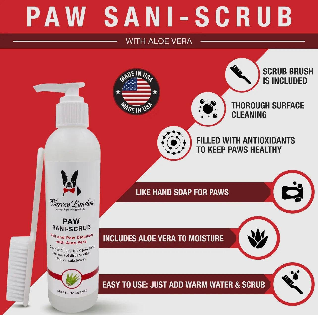 Paw Sani-Scrub