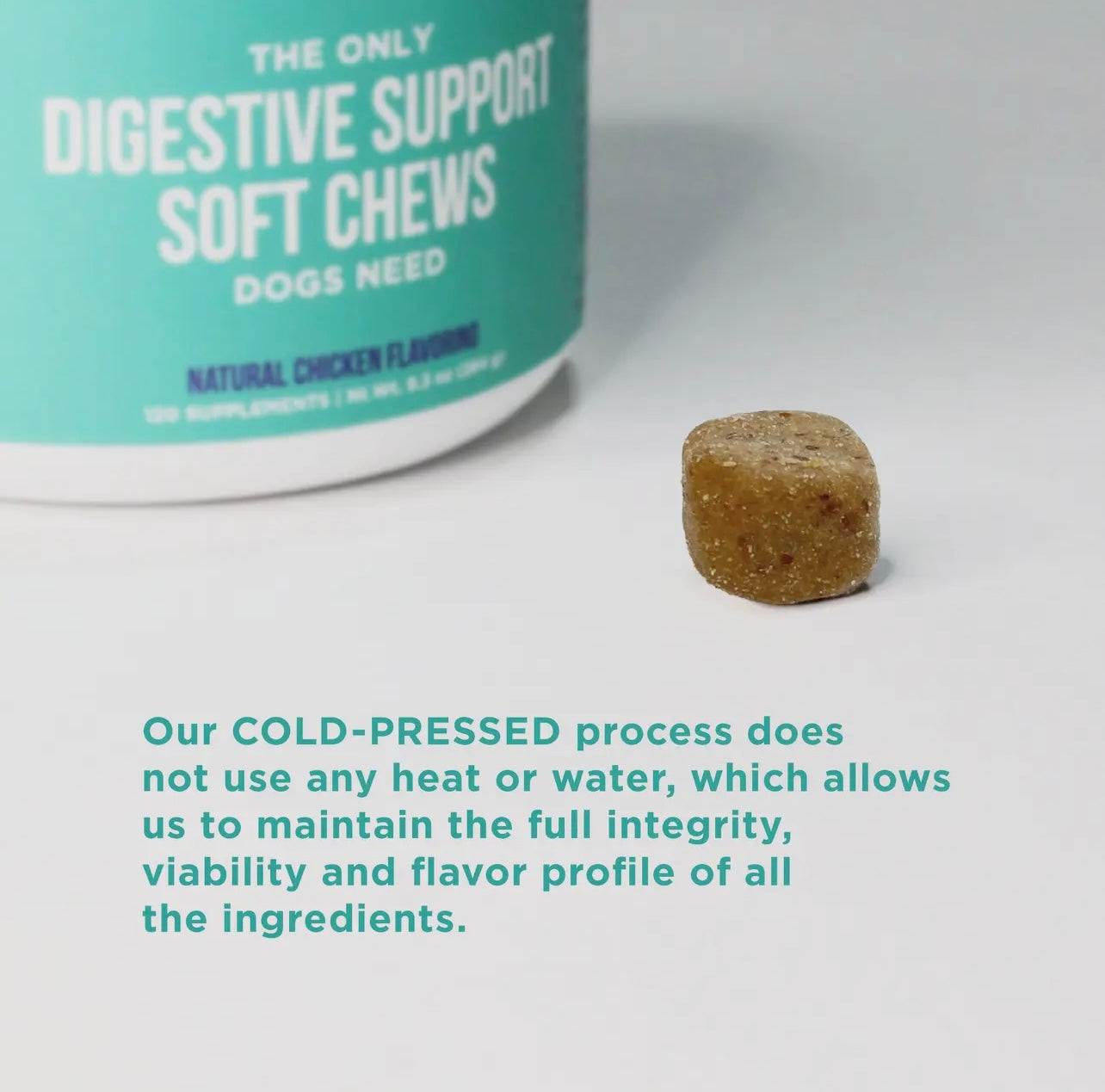 The Only Digestive Support Soft Chews Dogs Need