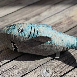 Eco Conscious Shark Dog Toy