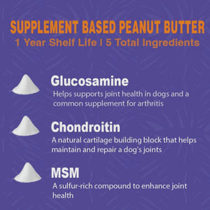 12oz Senior Dog Peanut Butter