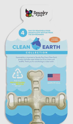 🌍 Clean Earth Hard Chew Dog Toy