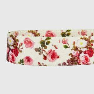 Spring Floral Pattern Light-Weighted Adjustable Dog Collar
