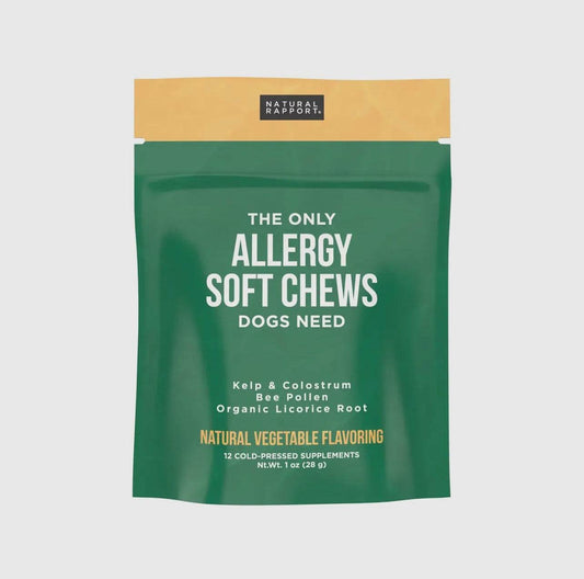 The Only Allergy Soft Chews Dogs Needs 12 ct