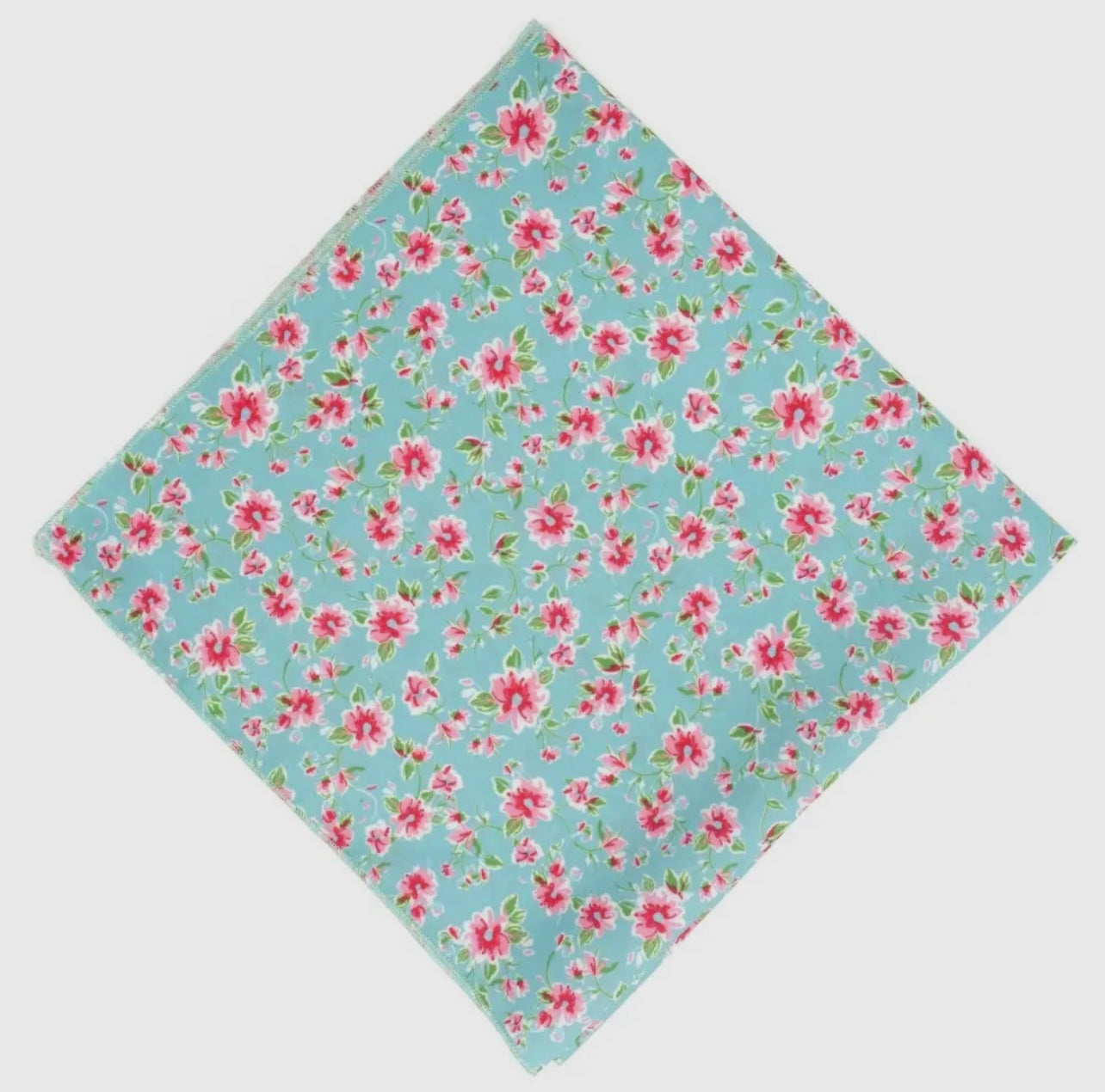 Watercolor Floral Bandana