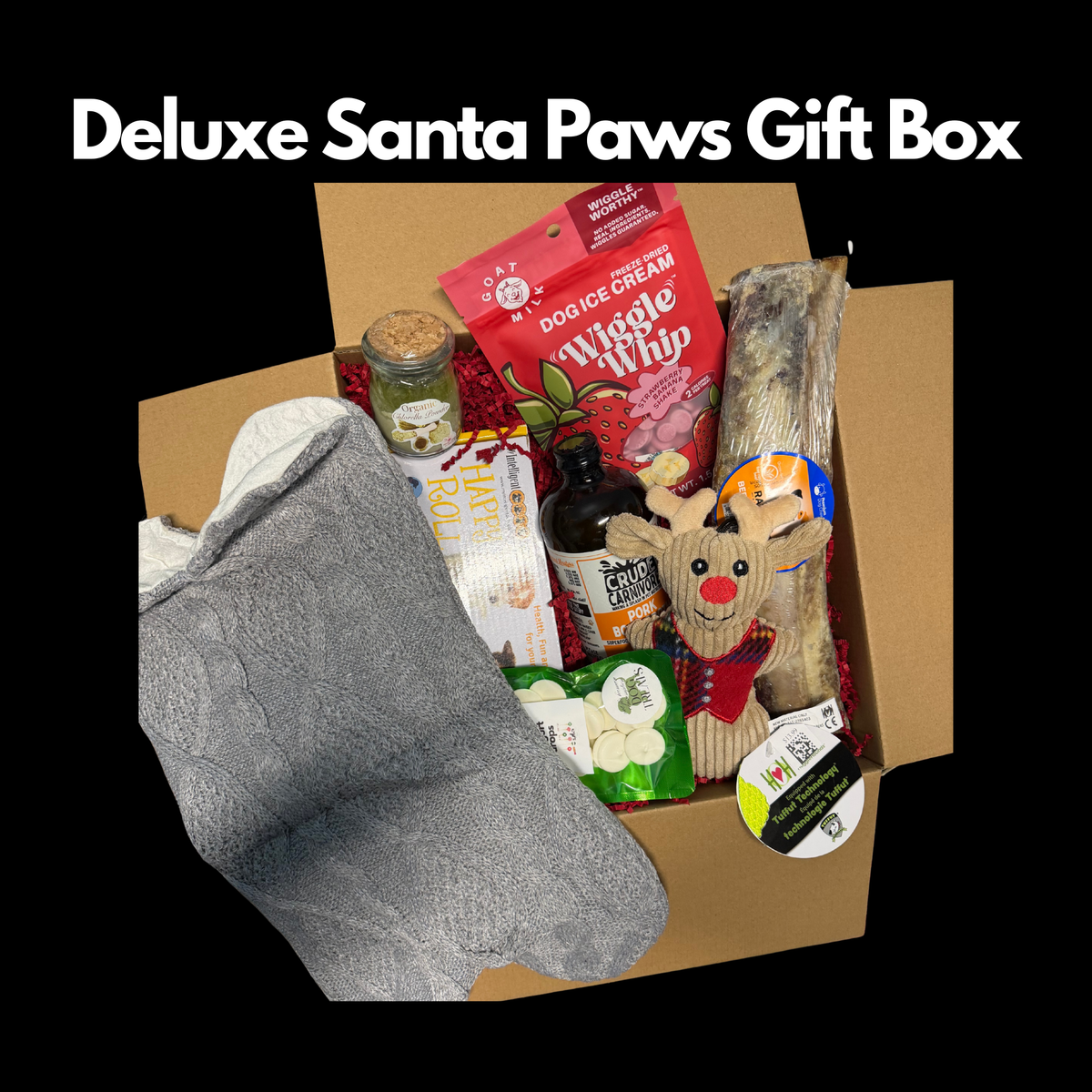🎅🐾Santa Paws Deluxe Stocking