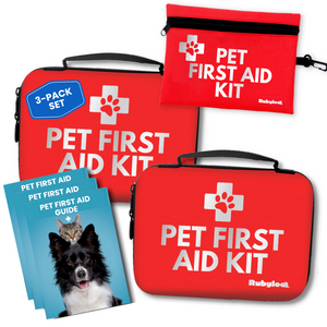 Pet First Aid Kit for Dogs & Cats with Vet-Approved Essentials