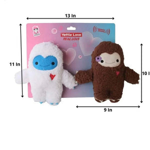 Yettie Love Crinkle and Squeaky Plush Dog Toy Gift Combo
