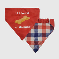 🐶 Scrunchy Bandana – I Licked It, So It’s Mine