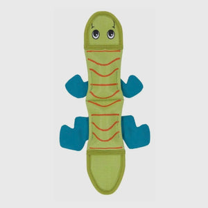 Outward Hound Fire Biterz Dog Toy Lizard 2 Squeakers