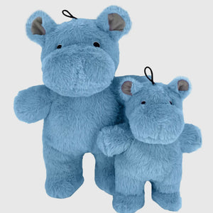 Herbie the Hippo Plush Dog Toy