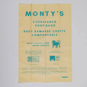 Compostable Cornstarch Poop Bags