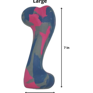 Natural Rubber Dog Toy Bone