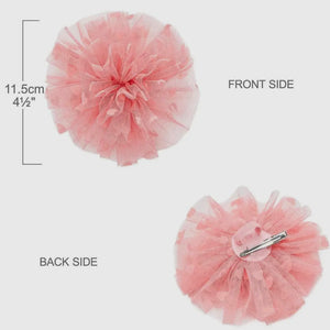 Flower + Heart Pendant Collar Accessory Set