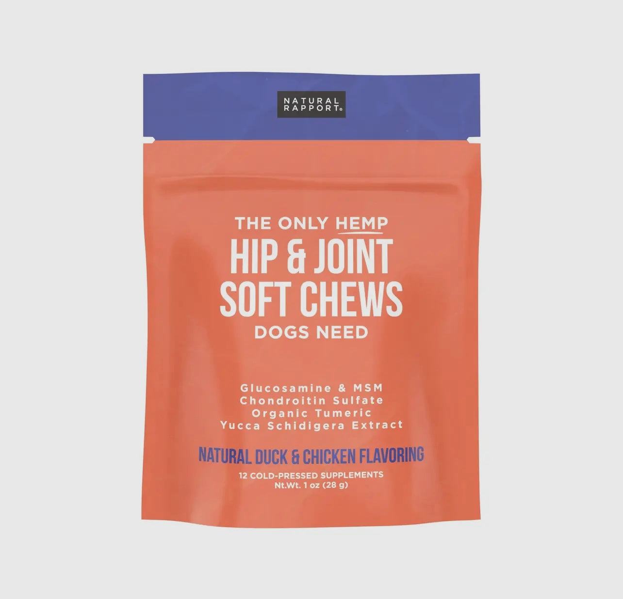 The Only Hip & Joint Soft Chews
Dogs Need