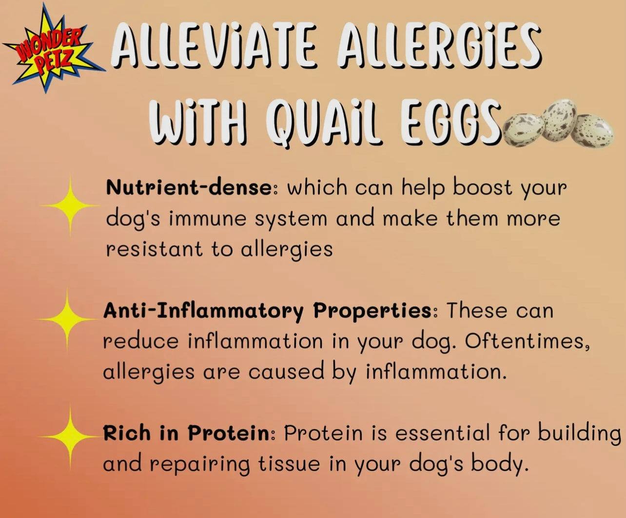 Quail Egg Pretty Picky Powder -
Allergy Relief