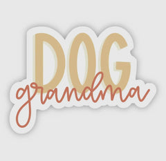 🐾 Dog Grandma Sticker