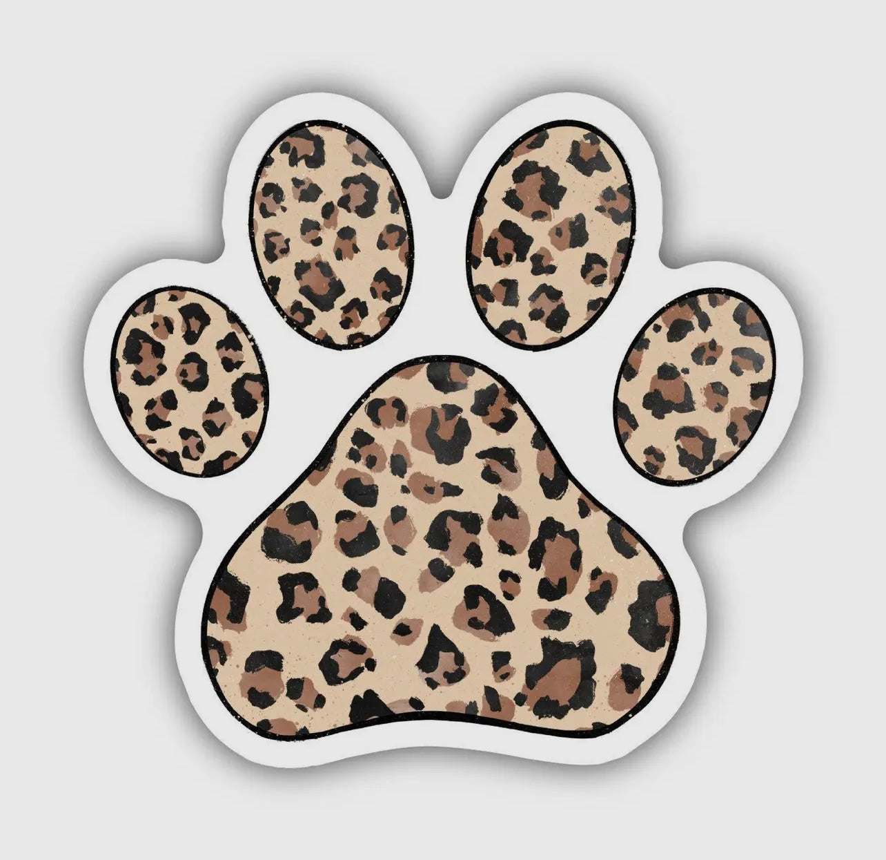 Dog Paw Print Sticker