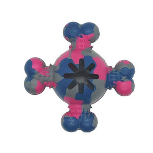 Sustainable Natural Rubber Treat Sphere Dog Toy