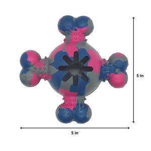 Sustainable Natural Rubber Treat Sphere Dog Toy