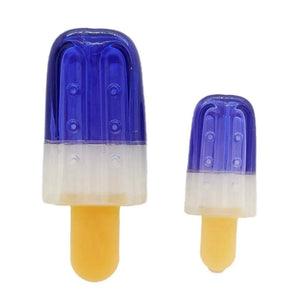 Recyclable Freezable Blue Popsicle Dog Chew Toy