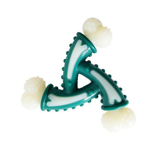 TPR Nylon Dental Pinwheel Dog Bone - Hard Chewers
